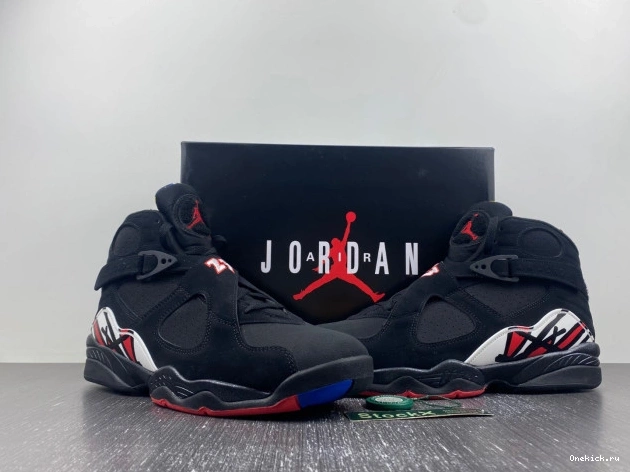 One Kick Jordan Playoffs 305381-062 Air 8 0811